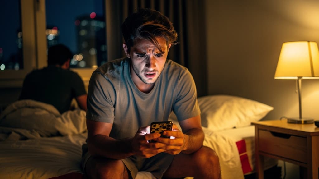 Why He Only Texts You Late at Night When Drunk